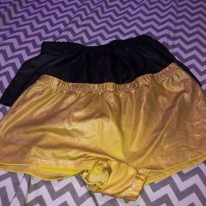 Black & Gold spandex